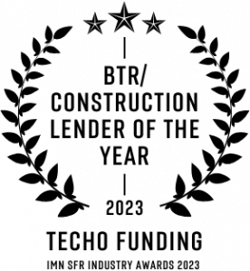 Techo's IMN BTR Lender Award